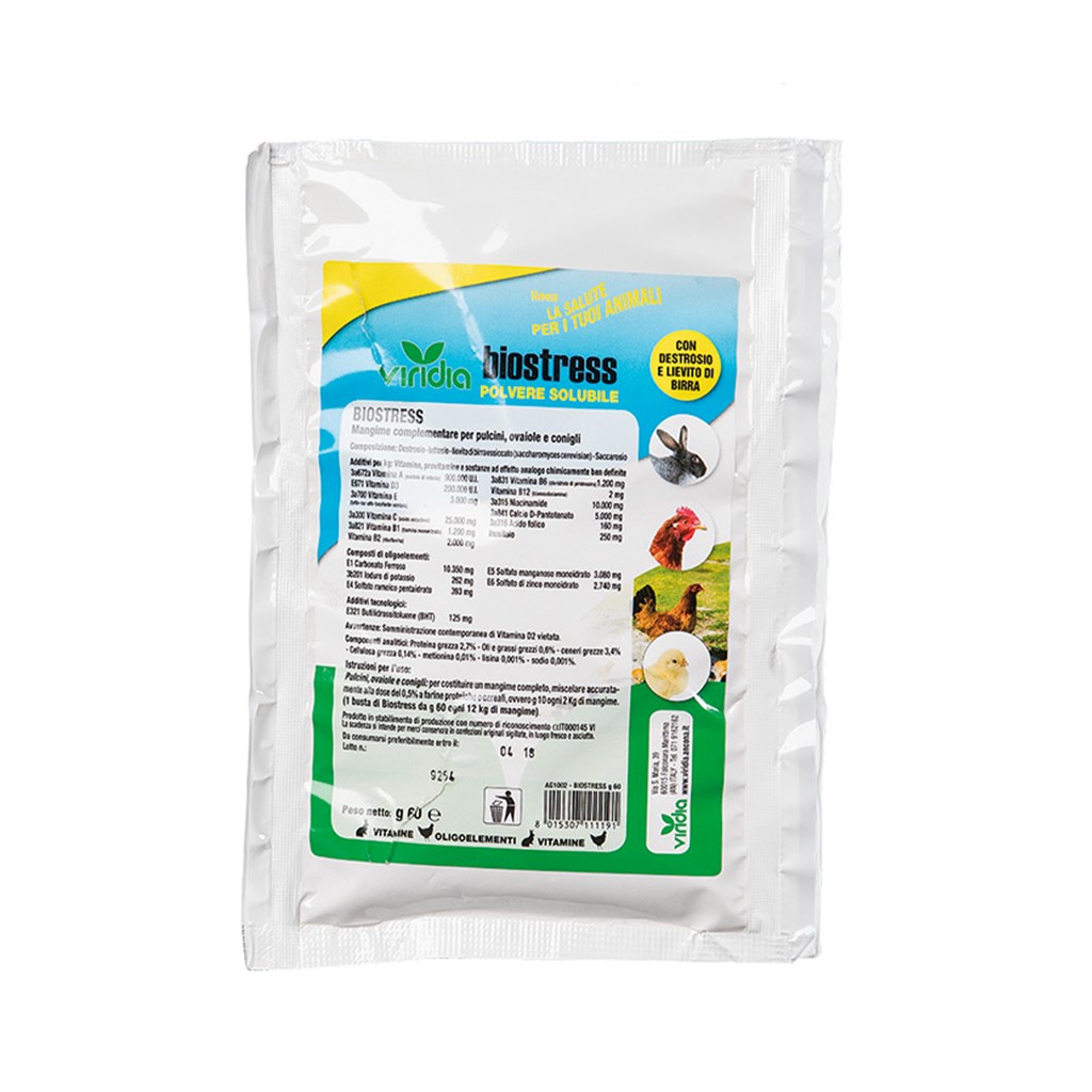 BIOSTRESS VITAMINE - GR.60